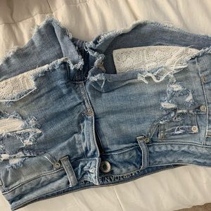 Jean shorts